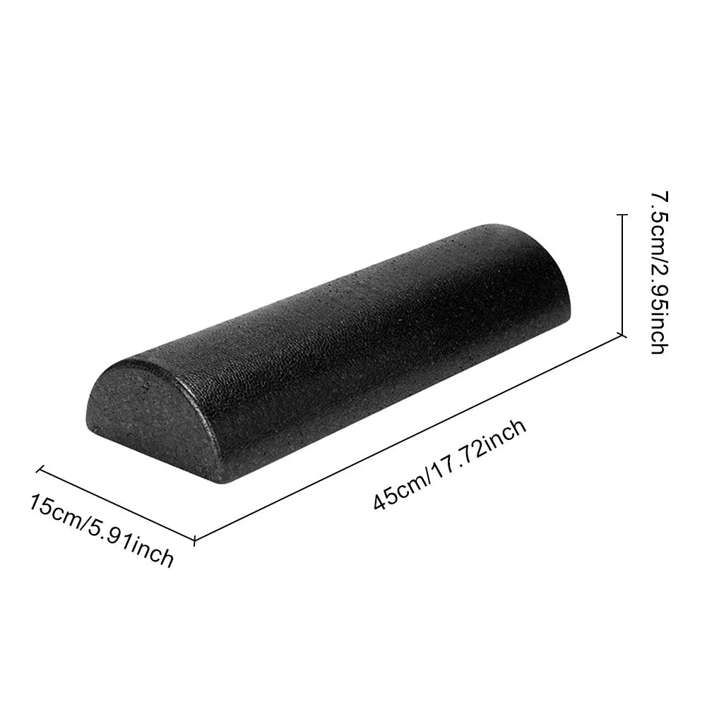 Half Round Balance Training Roller Block for Muscle - Essentials Gadget Love