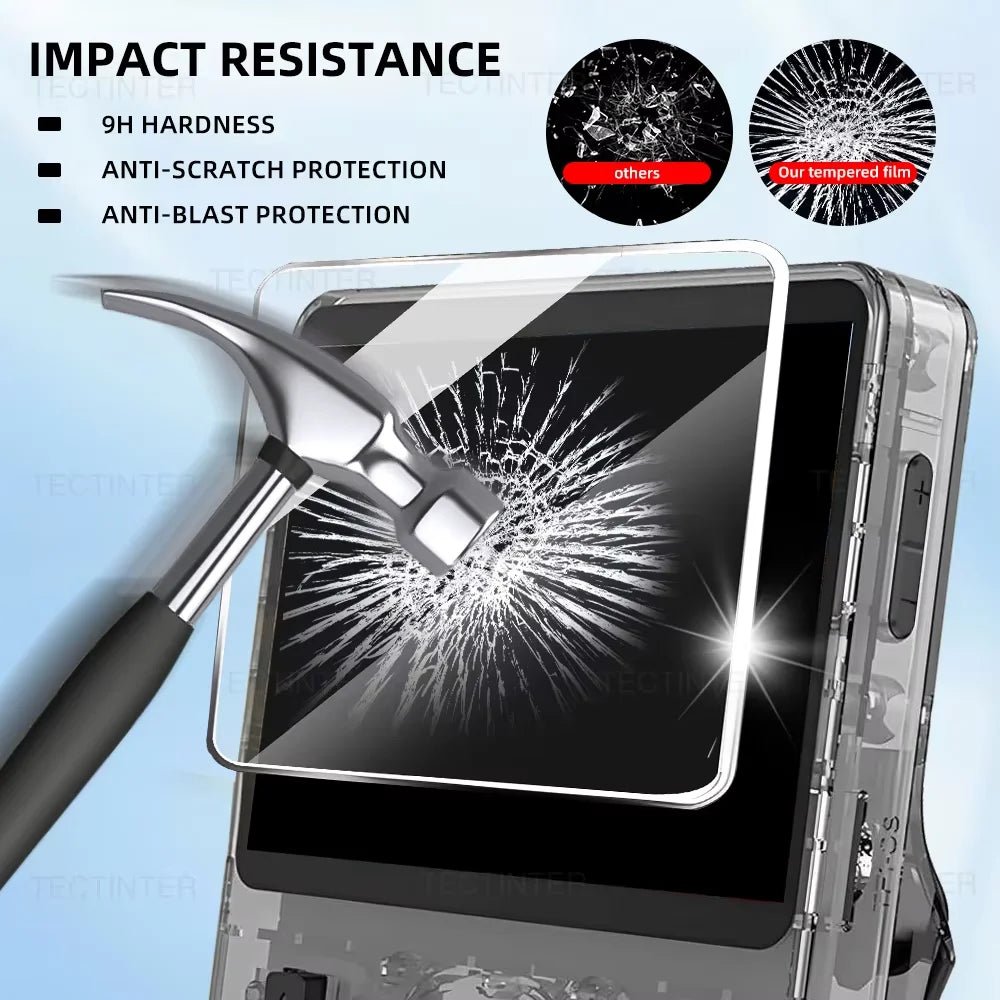 Hard PU Carrying Case & Screen Protector for R36S Game - Essentials Gadget Love