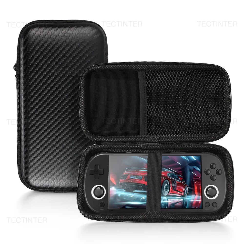Hard PU Carrying Case & Screen Protector for R36S Game - Essentials Gadget Love