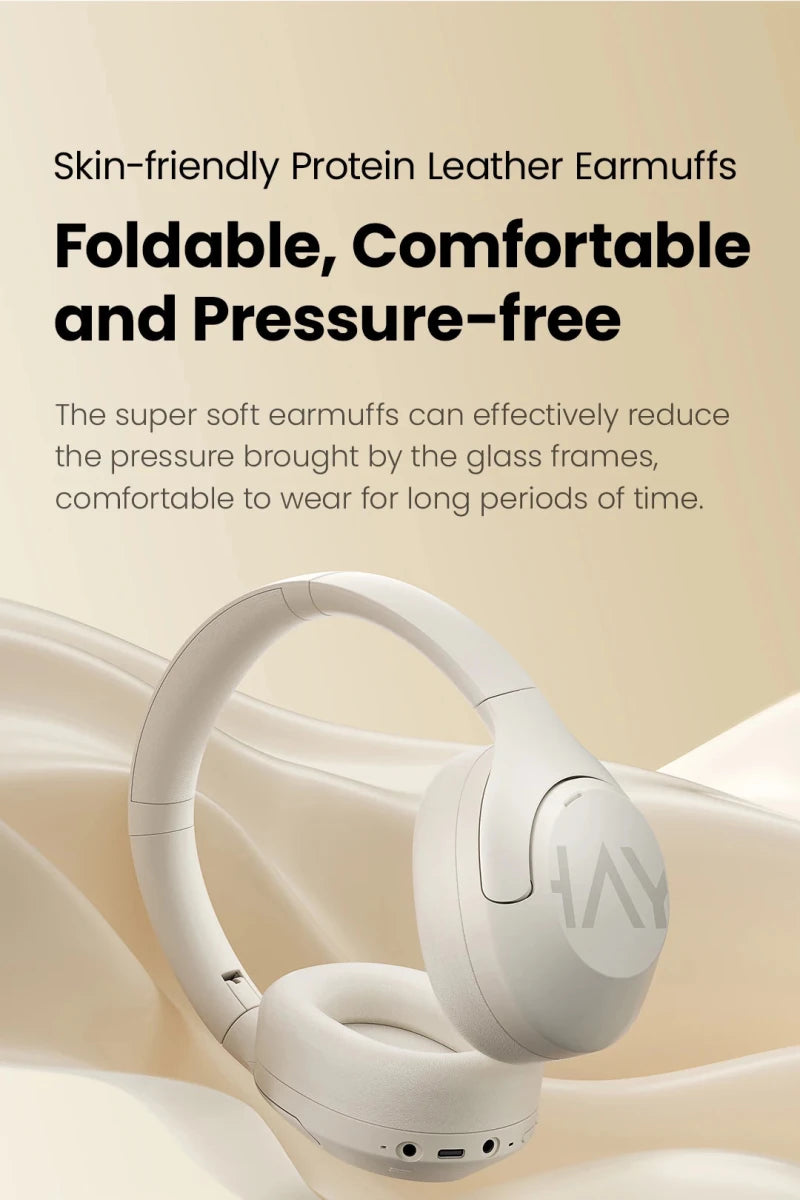 HAYLOU S30 Wireless Bluetooth 5.4 ANC Headphones with - Essentials Gadget Love