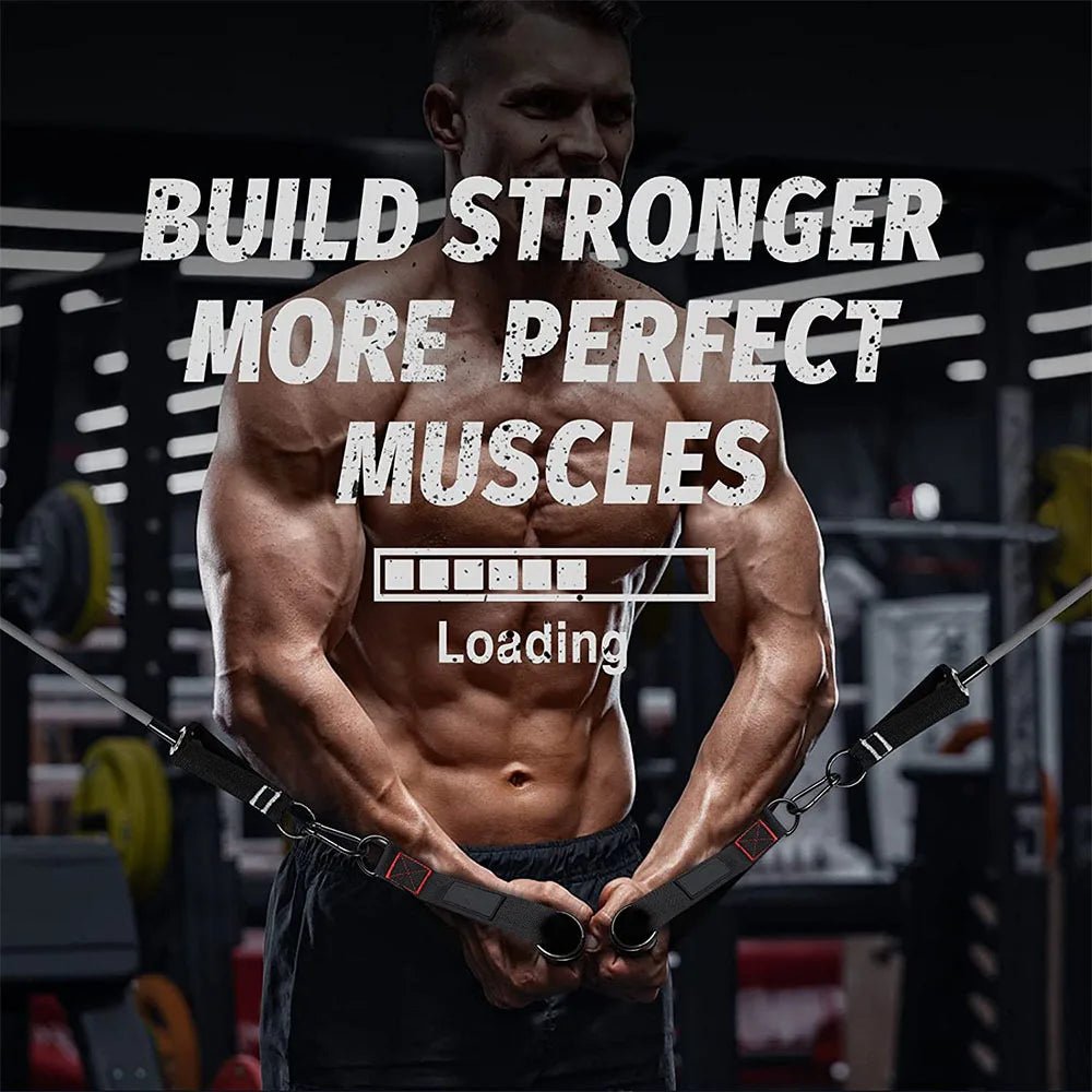 Heavy Duty Gym Resistance Bands Handles with Anti-Slip - Essentials Gadget Love