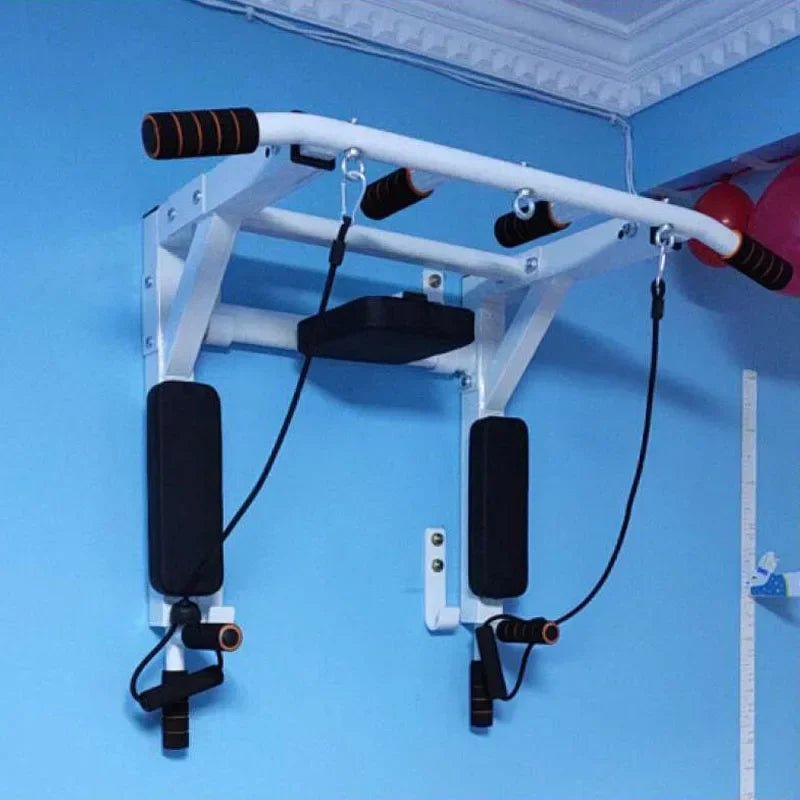 Home Gym Wall-Mounted Pull-Up Bar for Indoor Fitness - Essentials Gadget Love