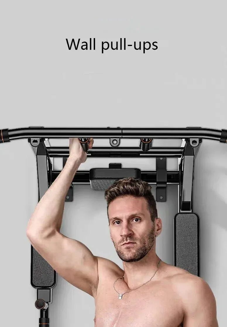 Home Gym Wall-Mounted Pull-Up Bar for Indoor Fitness - Essentials Gadget Love