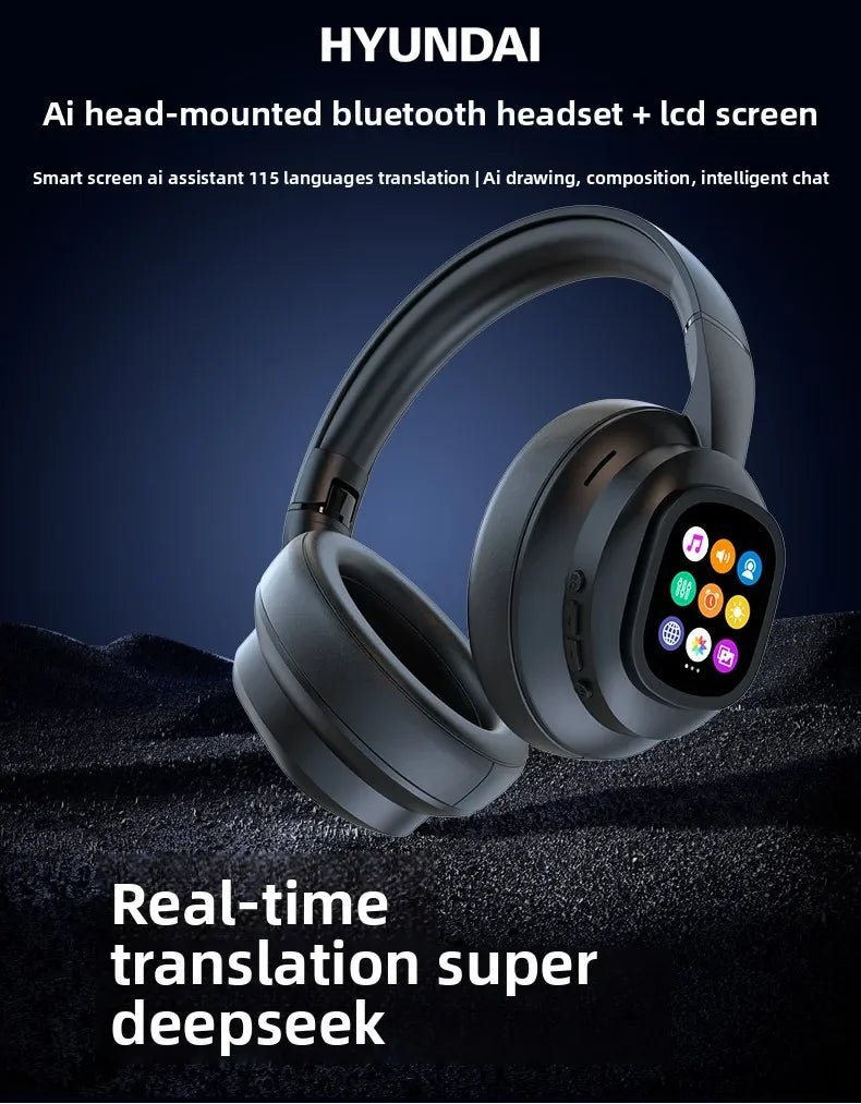 HYUNDAI X1PRO Bluetooth 6.0 Wireless Headphones with - Essentials Gadget Love
