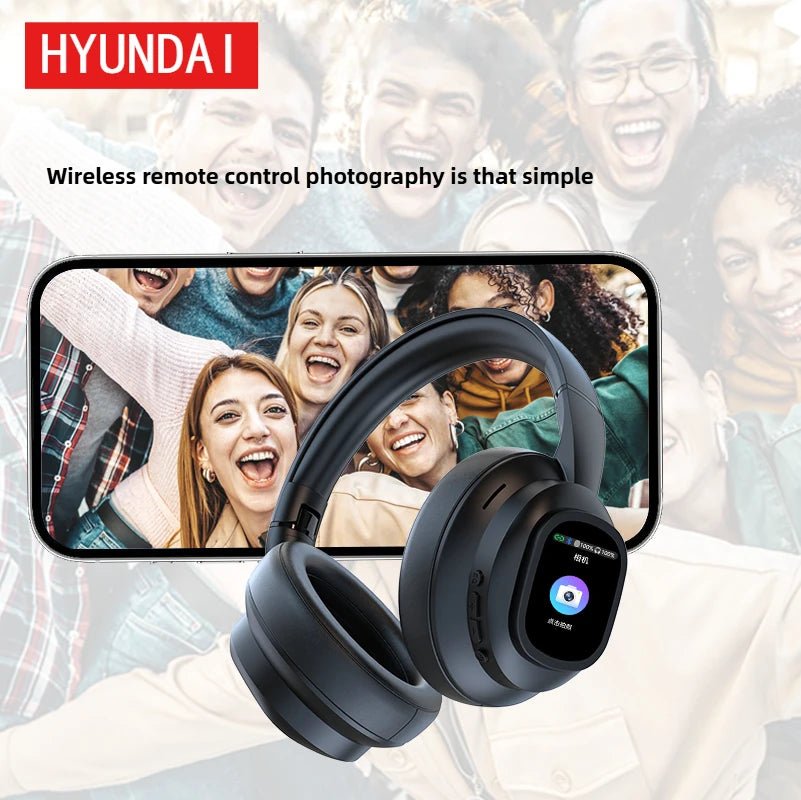 HYUNDAI X1PRO Bluetooth 6.0 Wireless Headphones with - Essentials Gadget Love