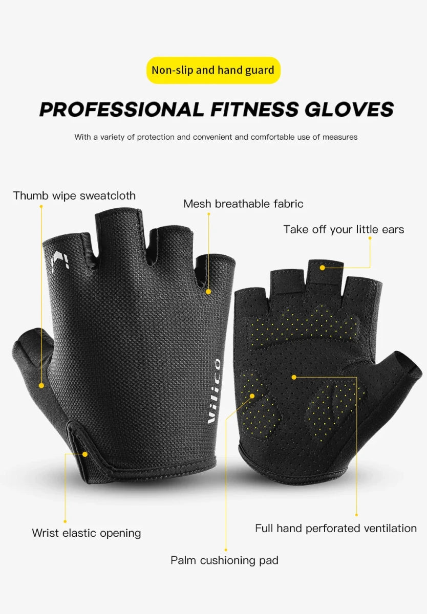 Kyncilor Non-Slip Sports Fitness Gloves for - Essentials Gadget Love