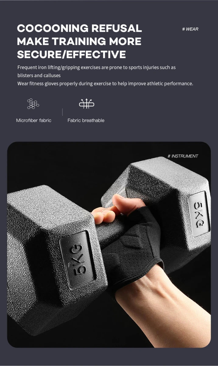 Kyncilor Non-Slip Sports Fitness Gloves for - Essentials Gadget Love