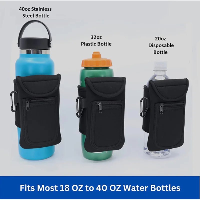 Magnetic Gym Bag with Water Bottle Holder & Phone - Essentials Gadget Love
