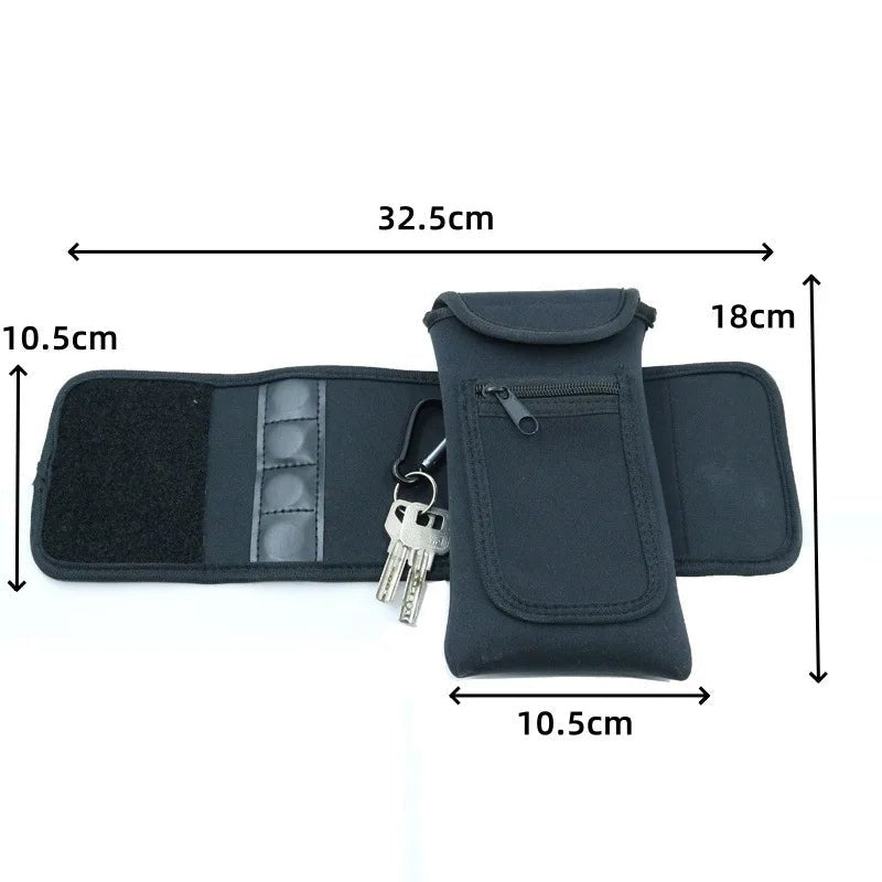 Magnetic Gym Handbag with Phone Holder & Cup Sleeve - Essentials Gadget Love