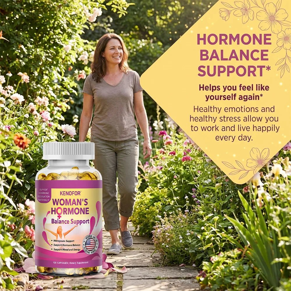 Menopause Support Supplement for Hot Flashes, Mood & - Essentials Gadget Love