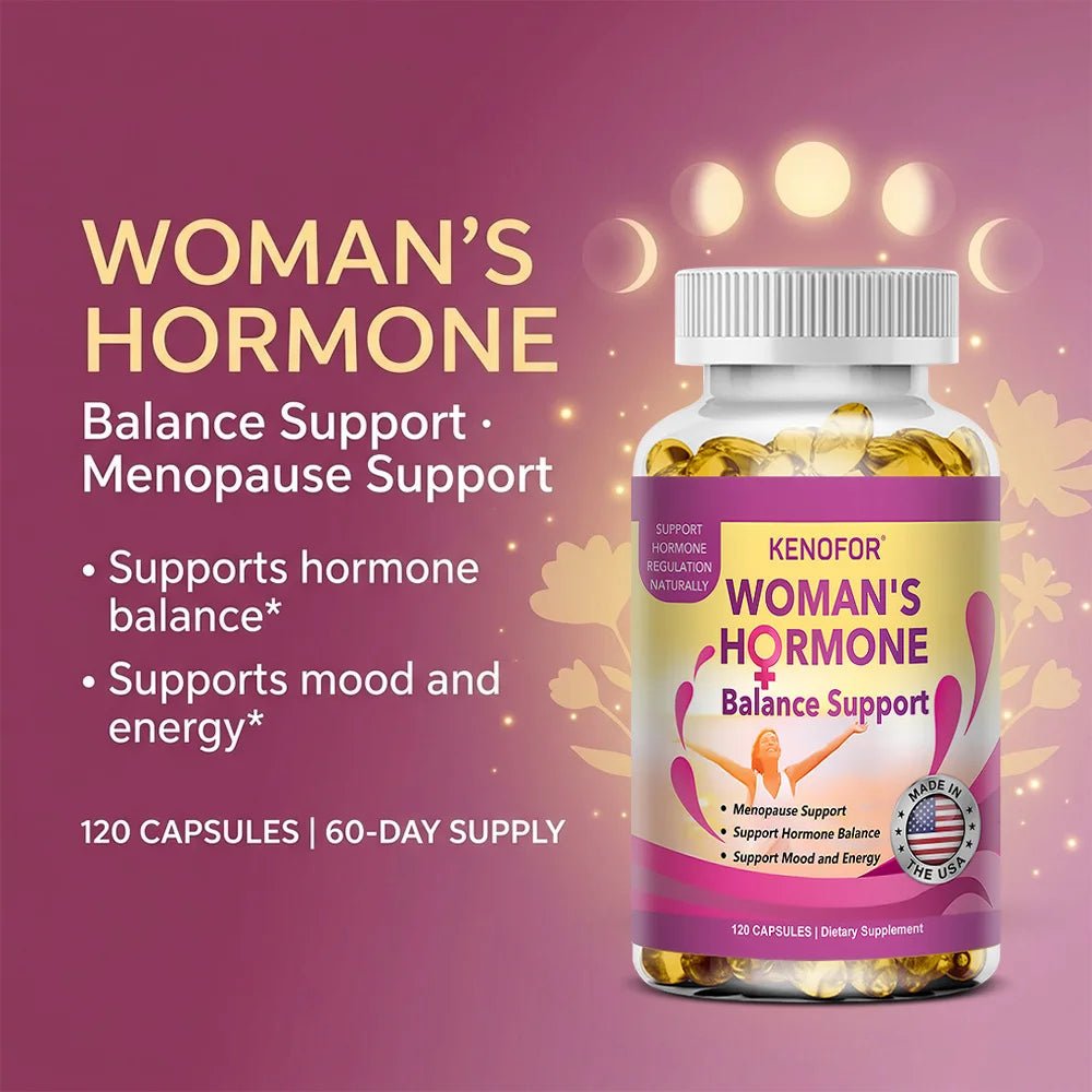 Menopause Support Supplement for Hot Flashes, Mood & - Essentials Gadget Love