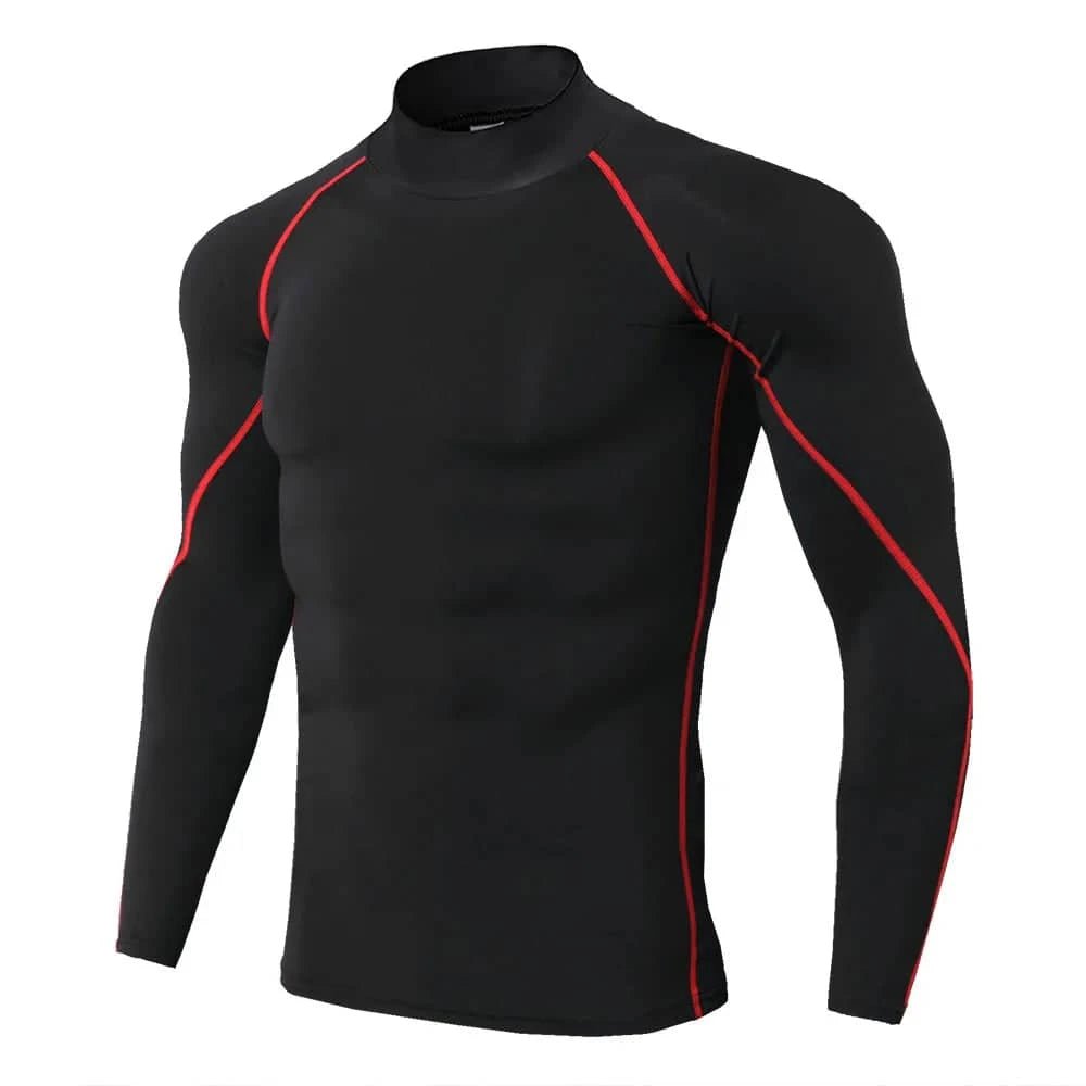 Men's Quick Dry Compression Long Sleeve Gym T-Shirt - Essentials Gadget Love