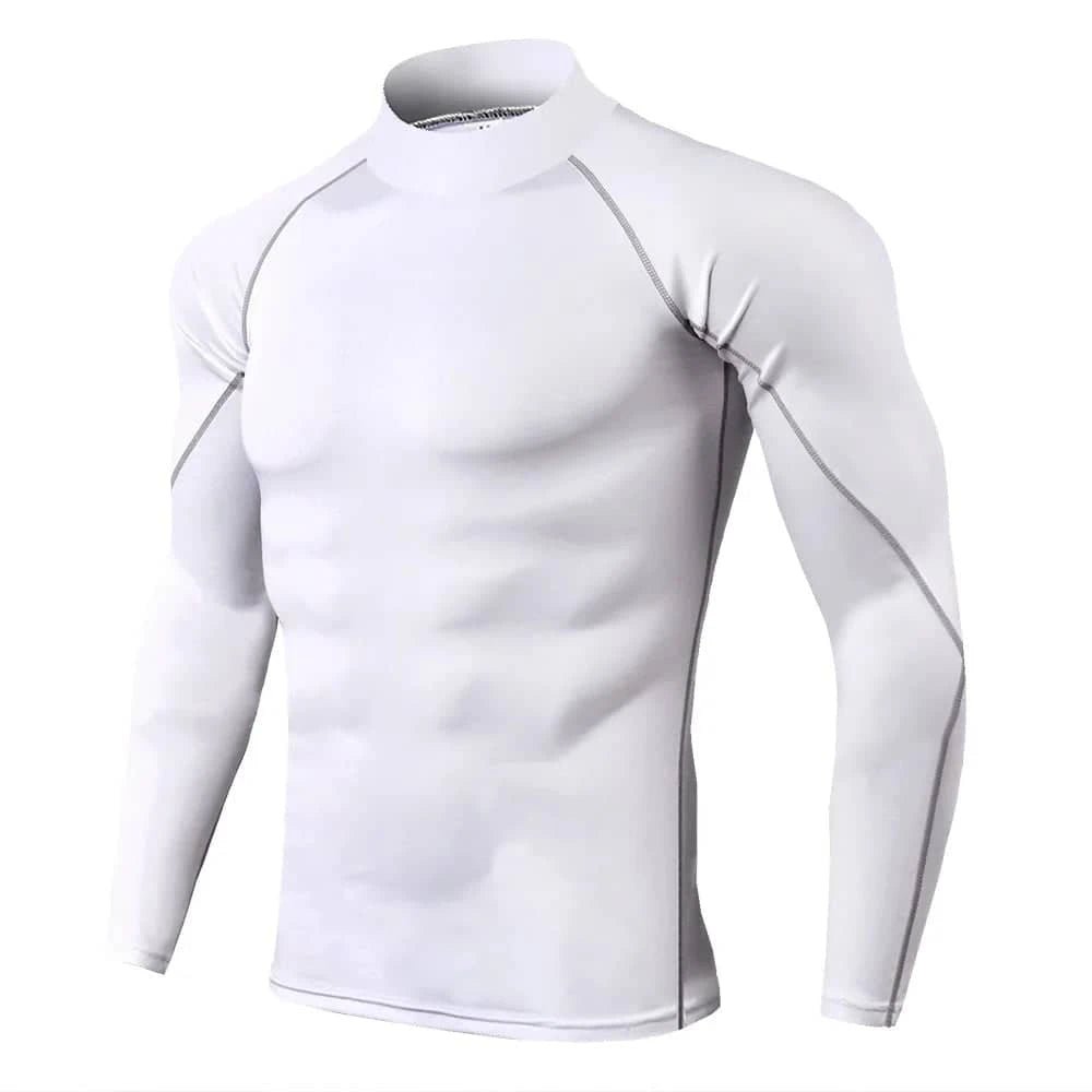 Men's Quick Dry Compression Long Sleeve Gym T-Shirt - Essentials Gadget Love