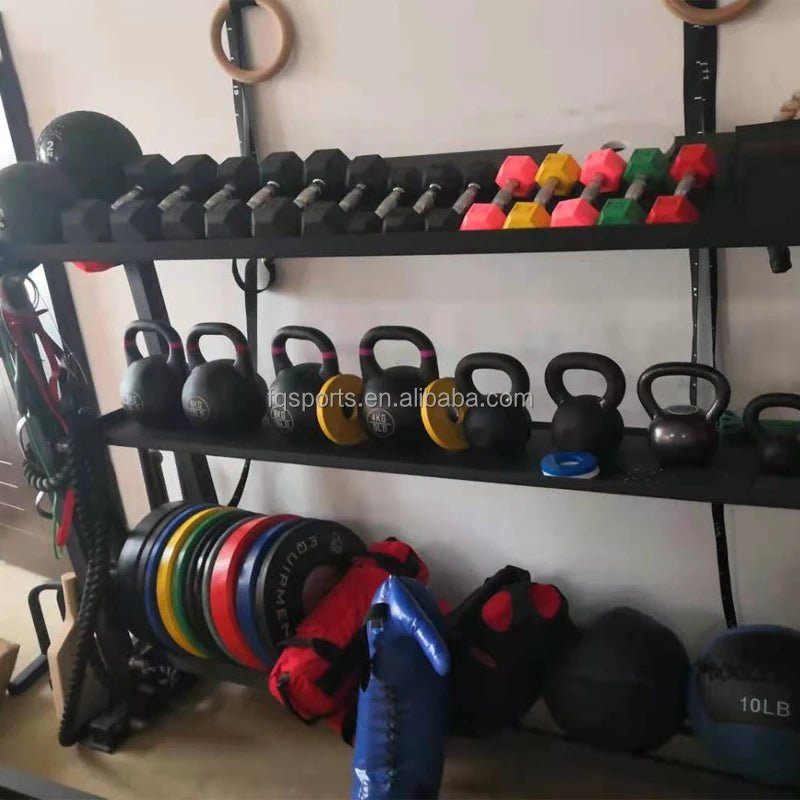 Multifunction Gym Equipment Storage Rack for Dumbbells - Essentials Gadget Love