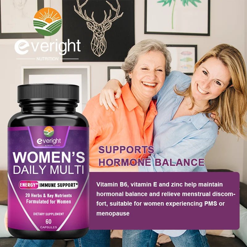 Multivitamin for Women with Magnesium, Biotin & Zinc - Essentials Gadget Love