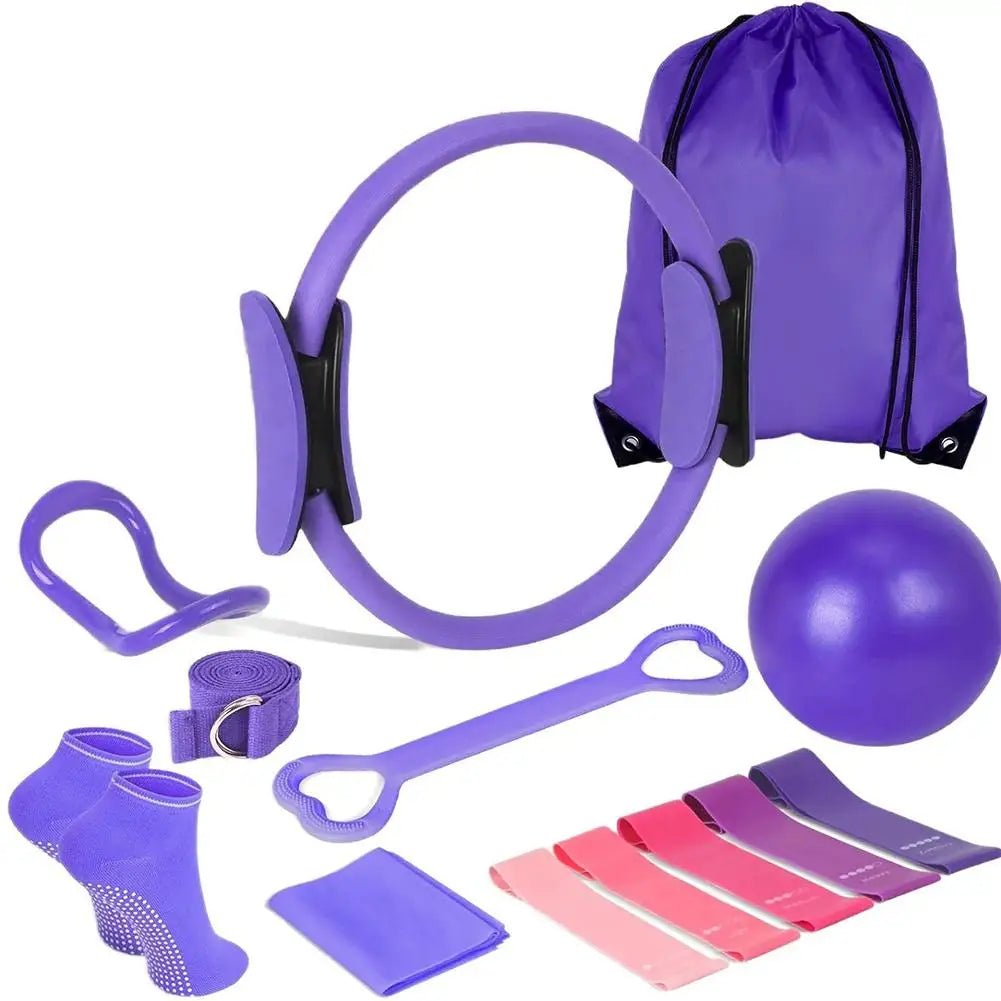 Pilates Essentials Kit with Resistance Bands & Pilates - Essentials Gadget Love