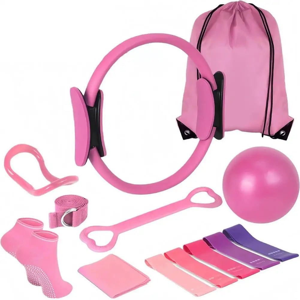 Pilates Essentials Kit with Resistance Bands & Pilates - Essentials Gadget Love