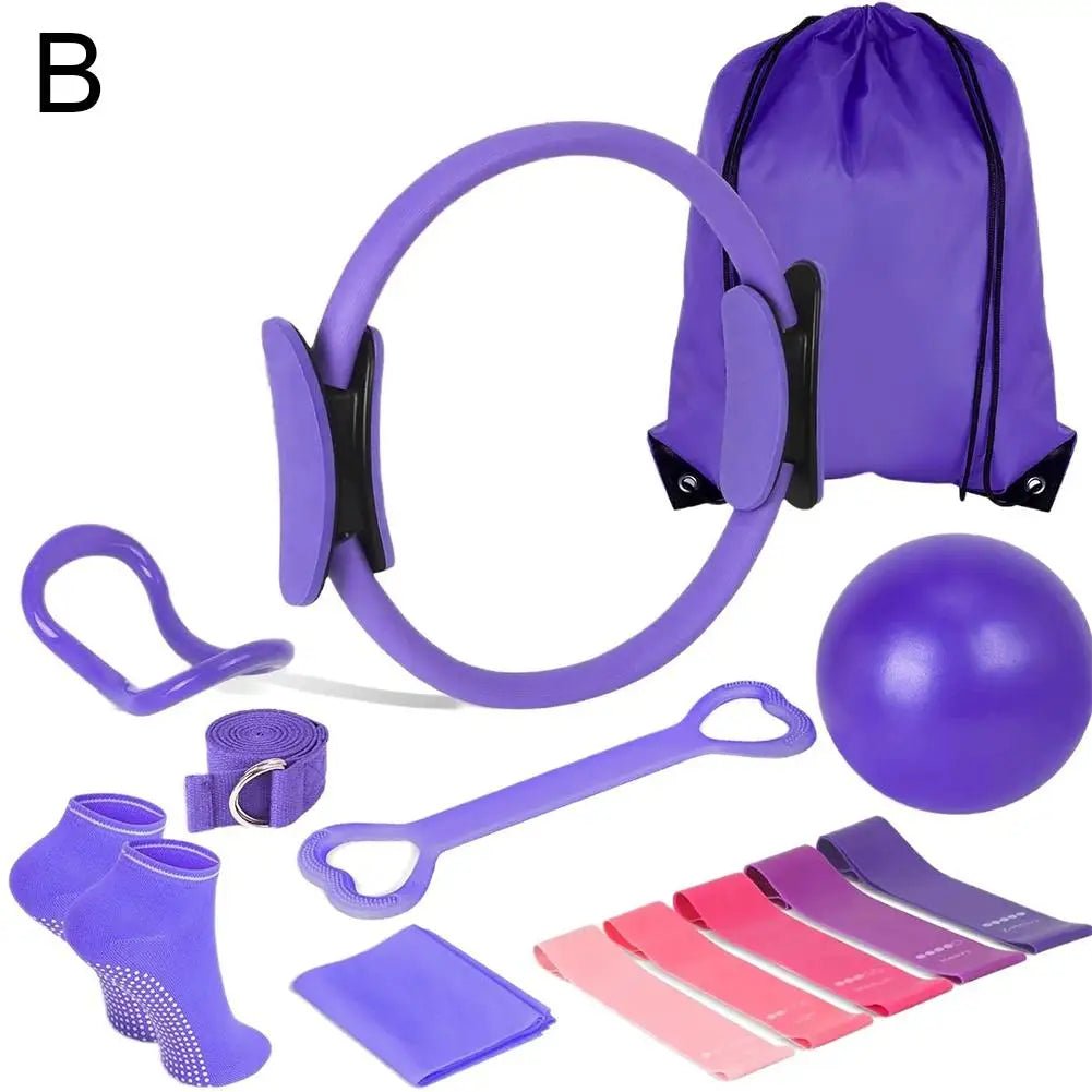 Pilates Essentials Kit with Resistance Bands & Pilates - Essentials Gadget Love