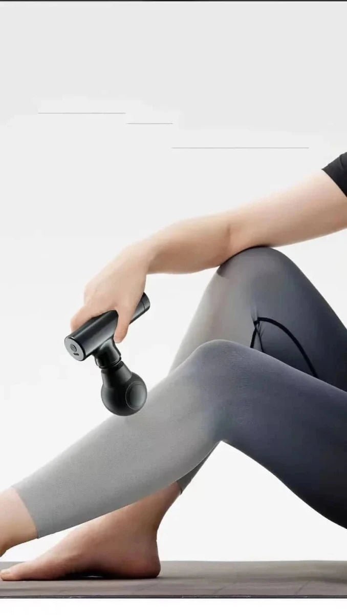 Portable Mini Electric Muscle Fascia Gun with LCD - Essentials Gadget Love