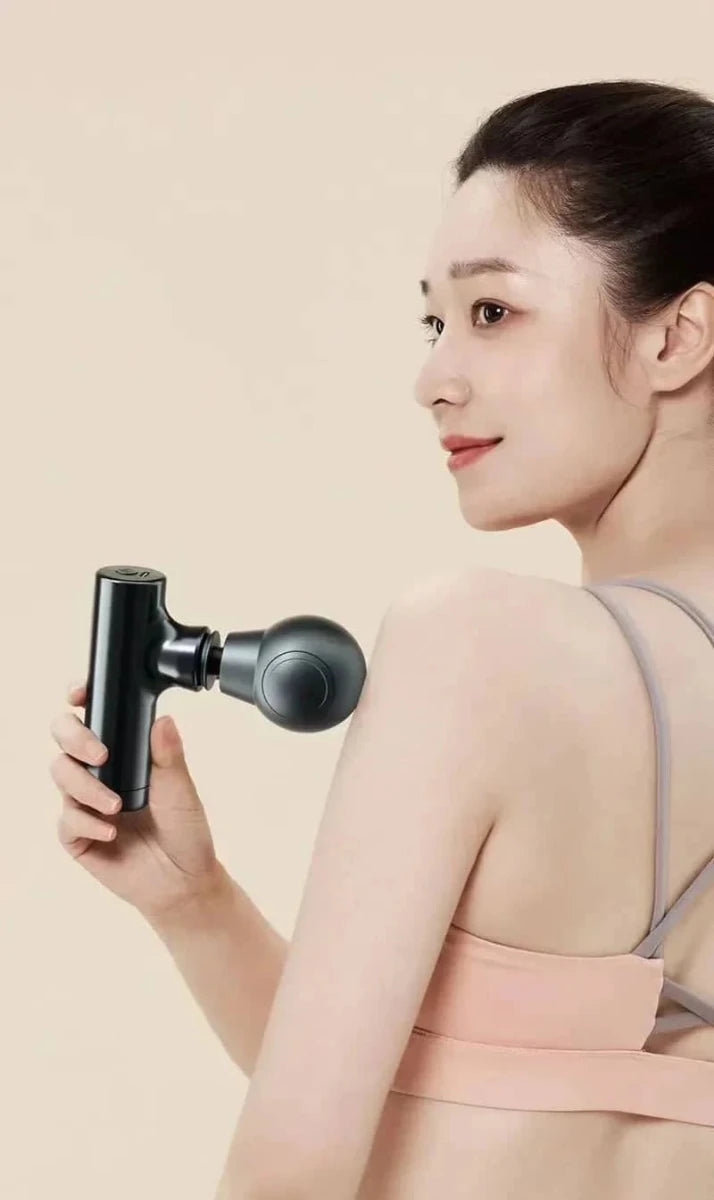 Portable Mini Electric Muscle Fascia Gun with LCD - Essentials Gadget Love