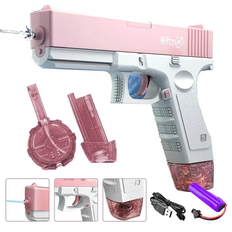 Powerful Electric Water Gun Toy for Adults & Kids - Essentials Gadget Love
