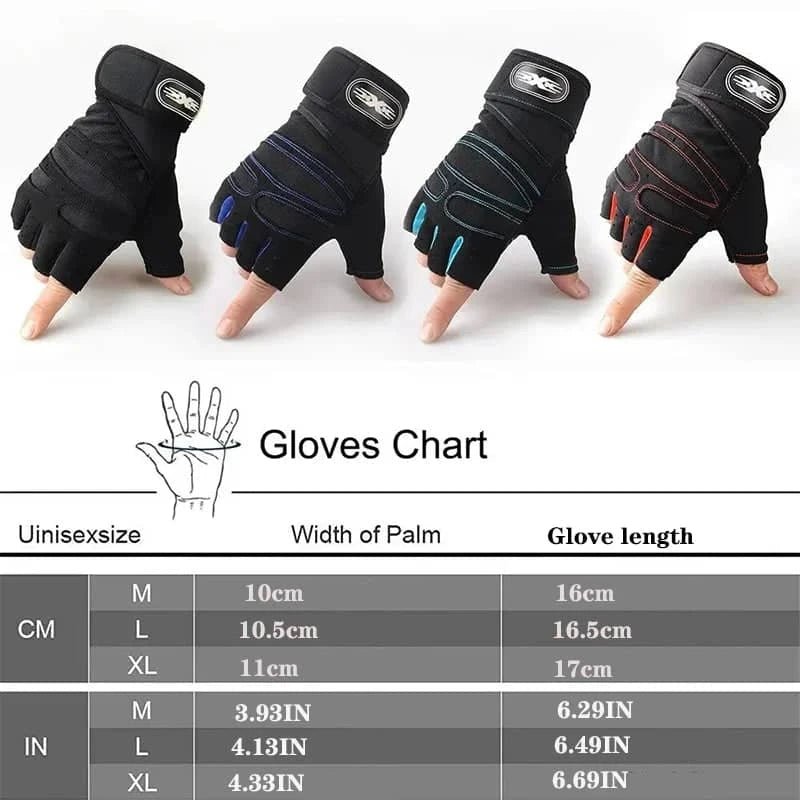 Premium Gym Gloves for Men & Women with Wrist Support - Essentials Gadget Love