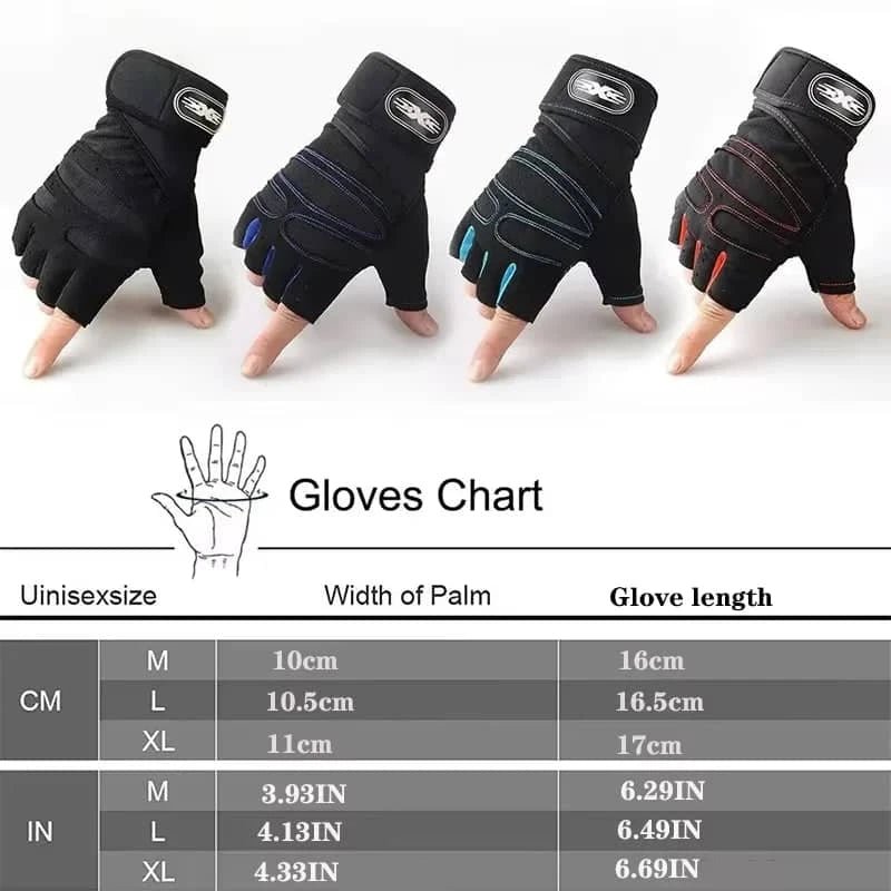 Premium Gym Gloves for Men & Women with Wrist Support - Essentials Gadget Love