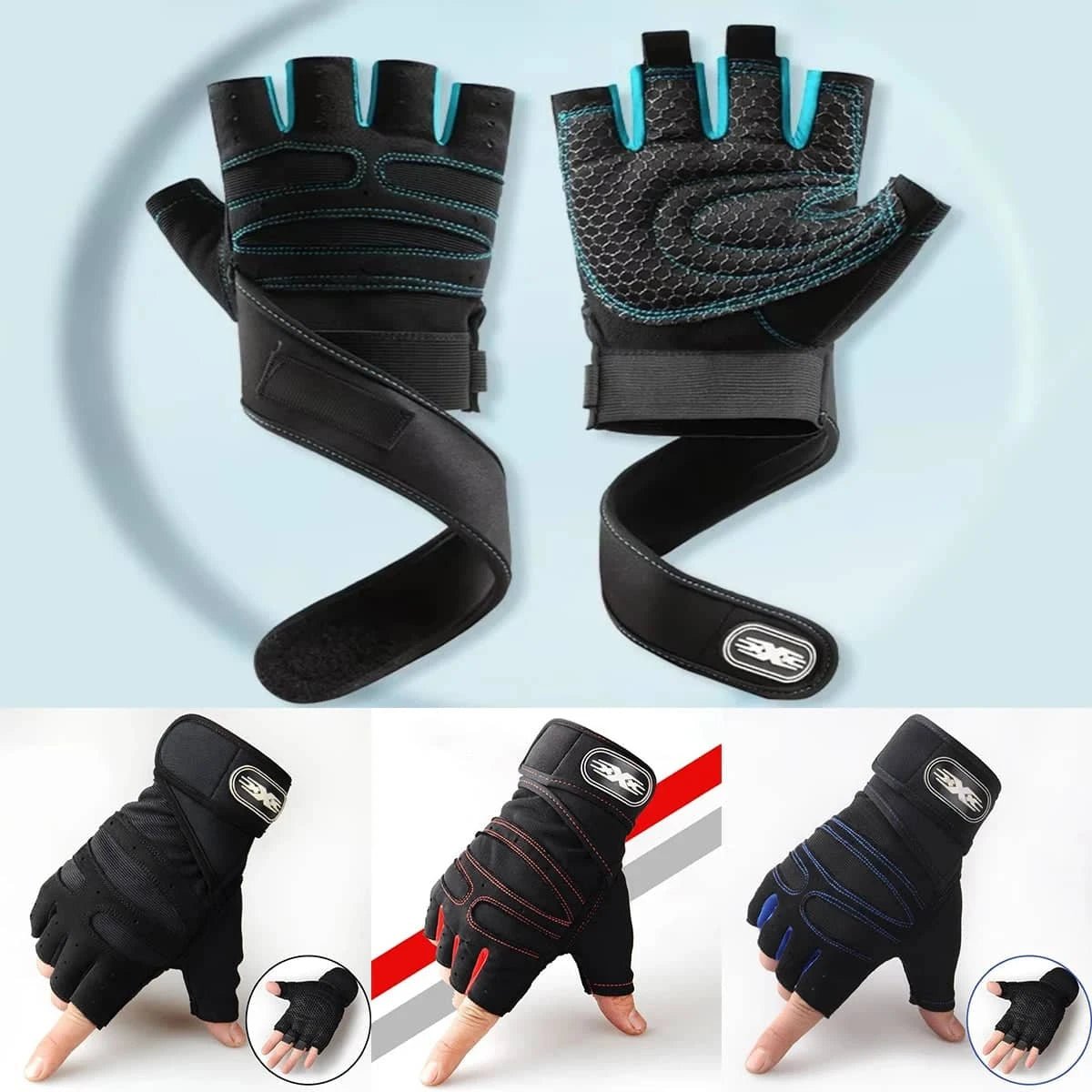 Premium Gym Gloves for Men & Women with Wrist Support - Essentials Gadget Love