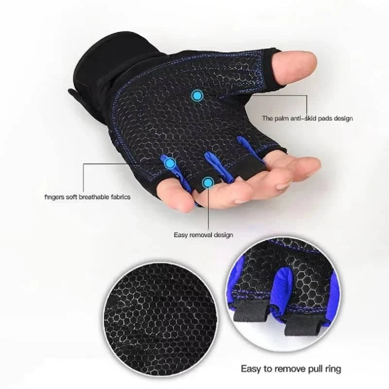 Premium Gym Gloves for Men & Women with Wrist Support - Essentials Gadget Love