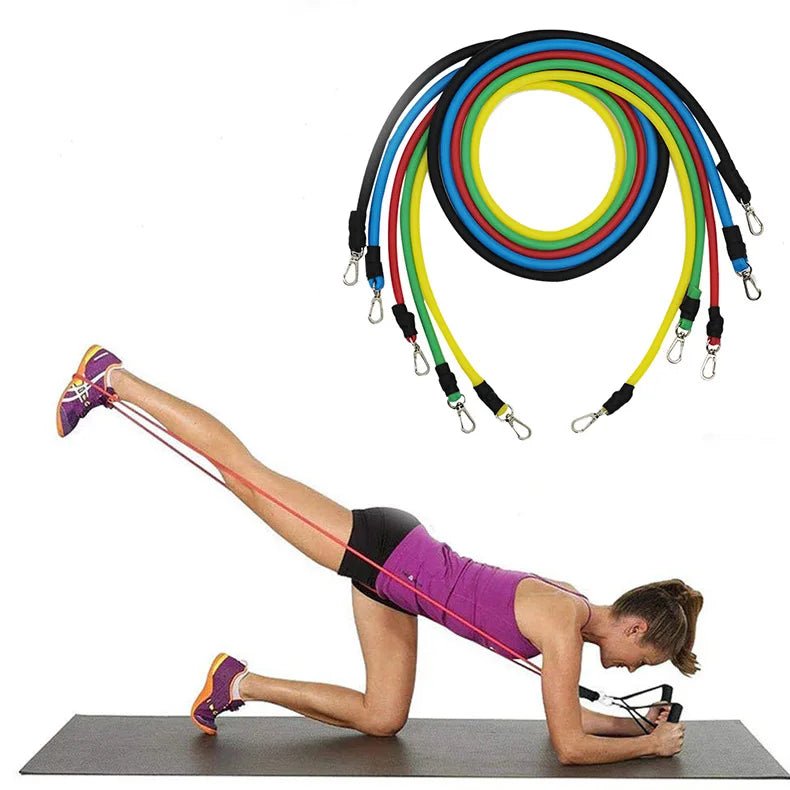 Professional Resistance Bands Set for Bodybuilding & - Essentials Gadget Love