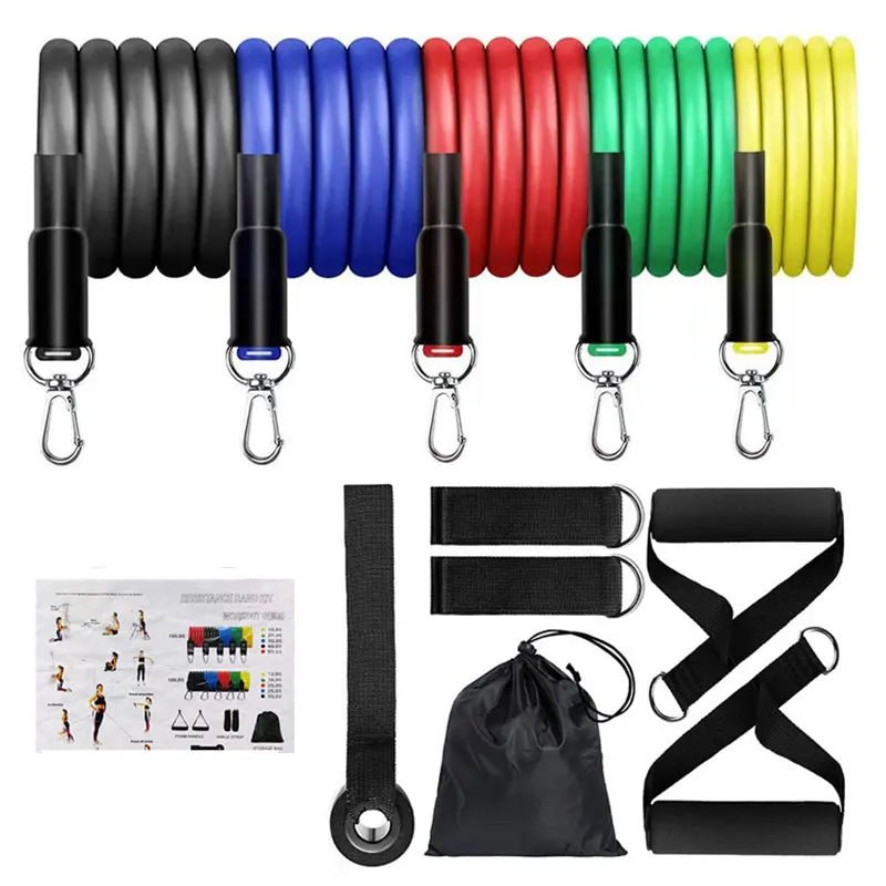 Professional Resistance Bands Set for Bodybuilding & - Essentials Gadget Love