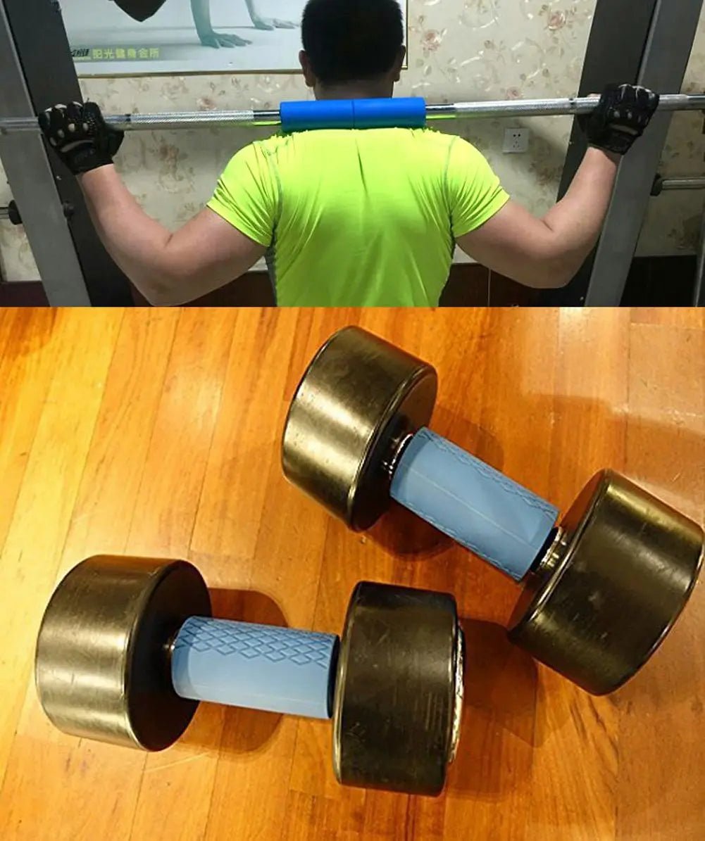Silicone Gym Hand Fat Grips for Weight Lifting & - Essentials Gadget Love