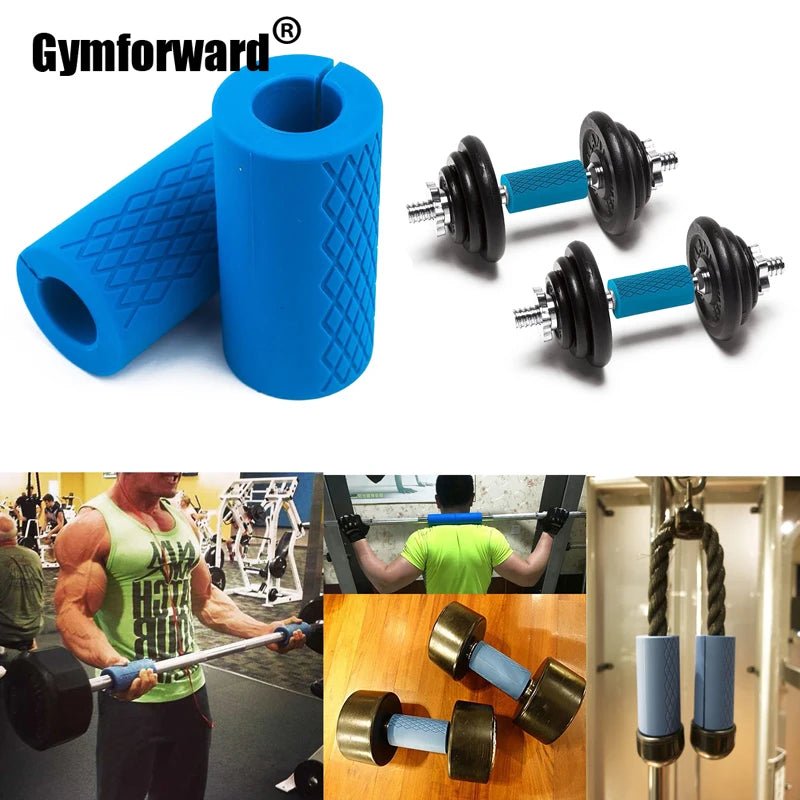 Silicone Gym Hand Fat Grips for Weight Lifting & - Essentials Gadget Love