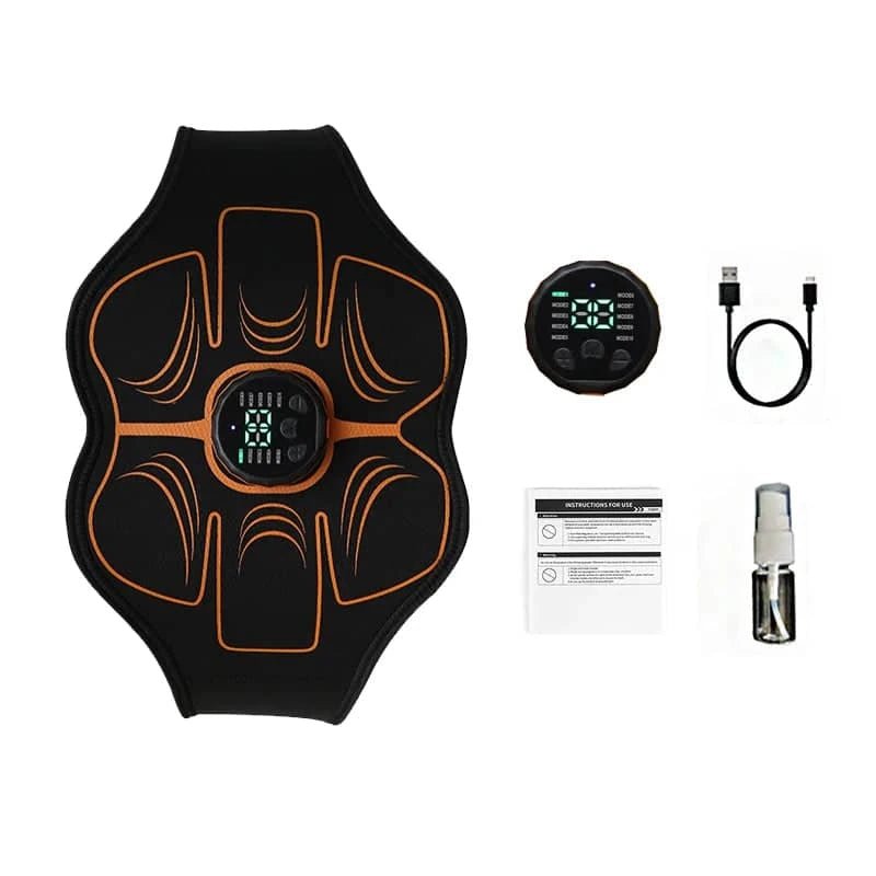 Smart Abs Trainer Waist Muscle Toner with Type-C - Essentials Gadget Love