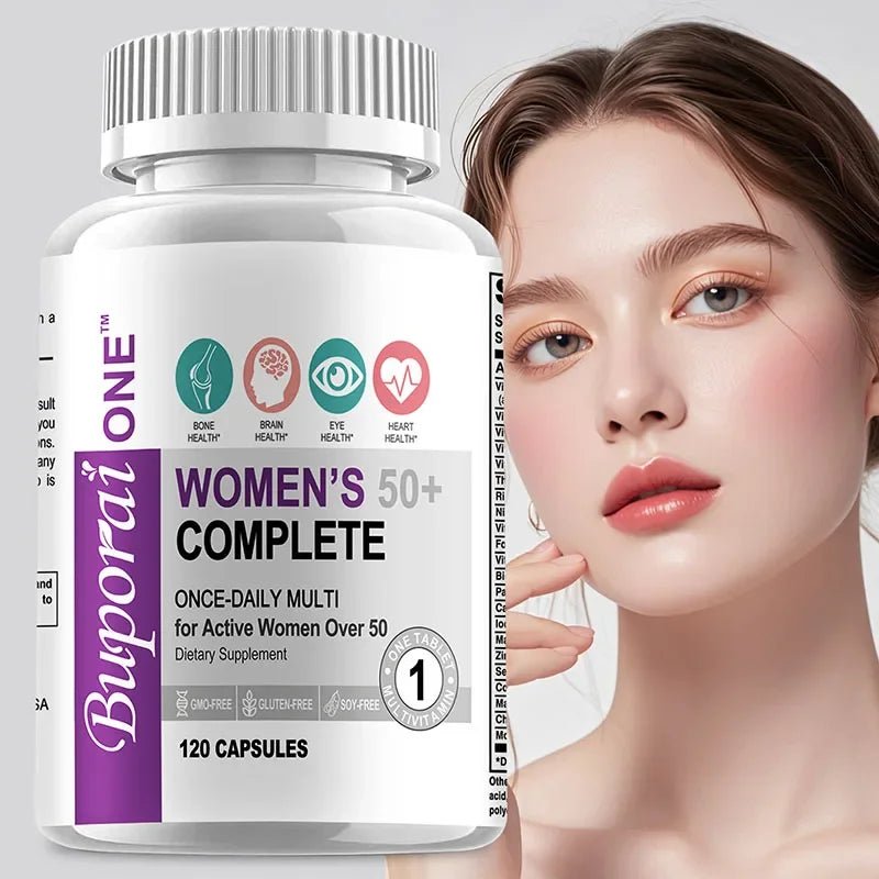 Women’s 50+ Complete Multivitamin for Bone, Brain & - Essentials Gadget Love
