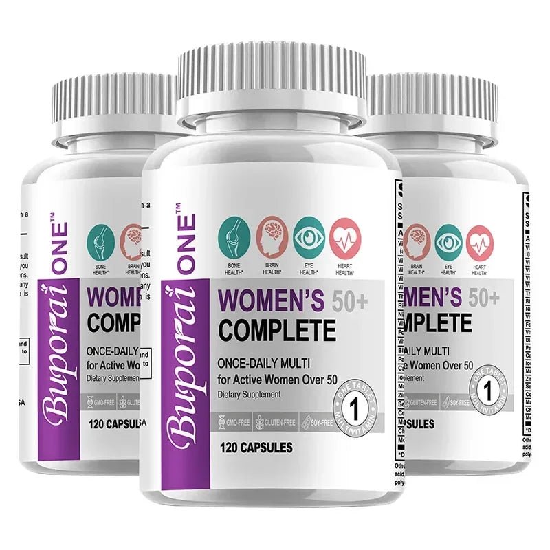Women’s 50+ Complete Multivitamin for Bone, Brain & - Essentials Gadget Love