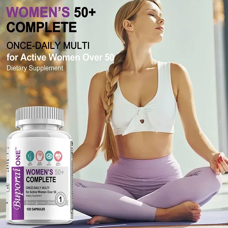 Women’s 50+ Complete Multivitamin for Brain, Heart & - Essentials Gadget Love