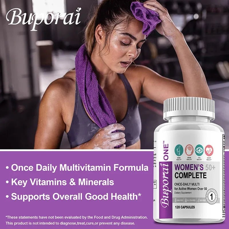 Women’s 50+ Complete Multivitamin for Brain, Heart & - Essentials Gadget Love