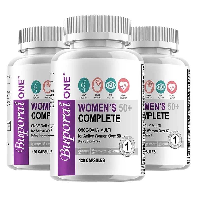 Women’s 50+ Complete Multivitamin for Brain, Heart & - Essentials Gadget Love