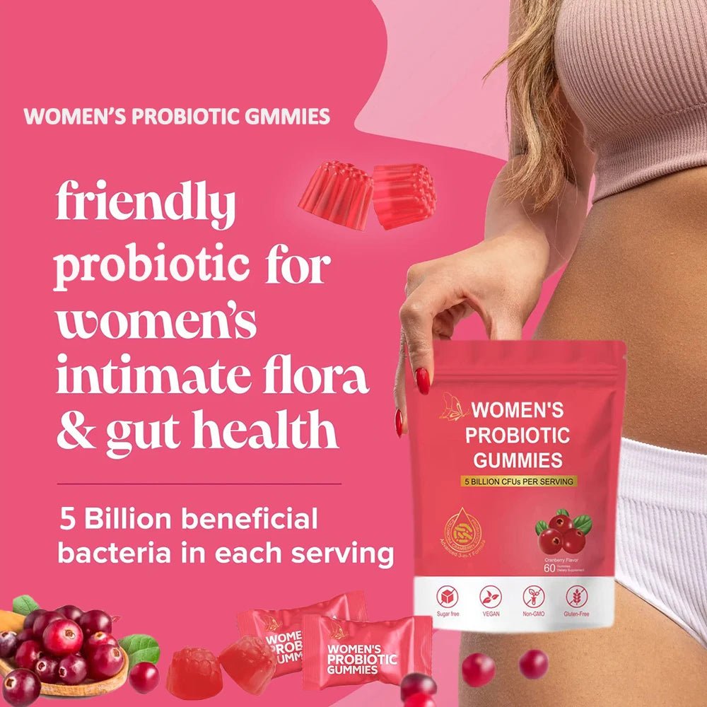Women’s Probiotic Gummies for Feminine Balance & - Essentials Gadget Love