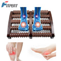 Wooden Foot Massager Roller for Plantar Fasciitis Pain - Essentials Gadget Love